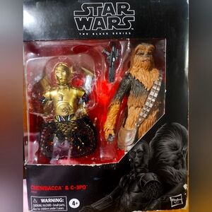 Star Wars Chewbacca & C-3PO Action Figures